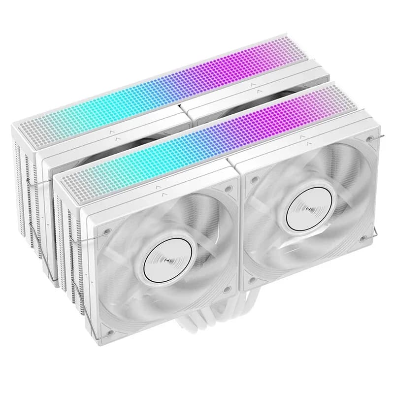 Radiatore CPU JF15K Doppia torre Ventola 10CM4 Non blocca la memoria 6 Heat Pipe PWM Raffreddamento ad aria Dissipazione del calore