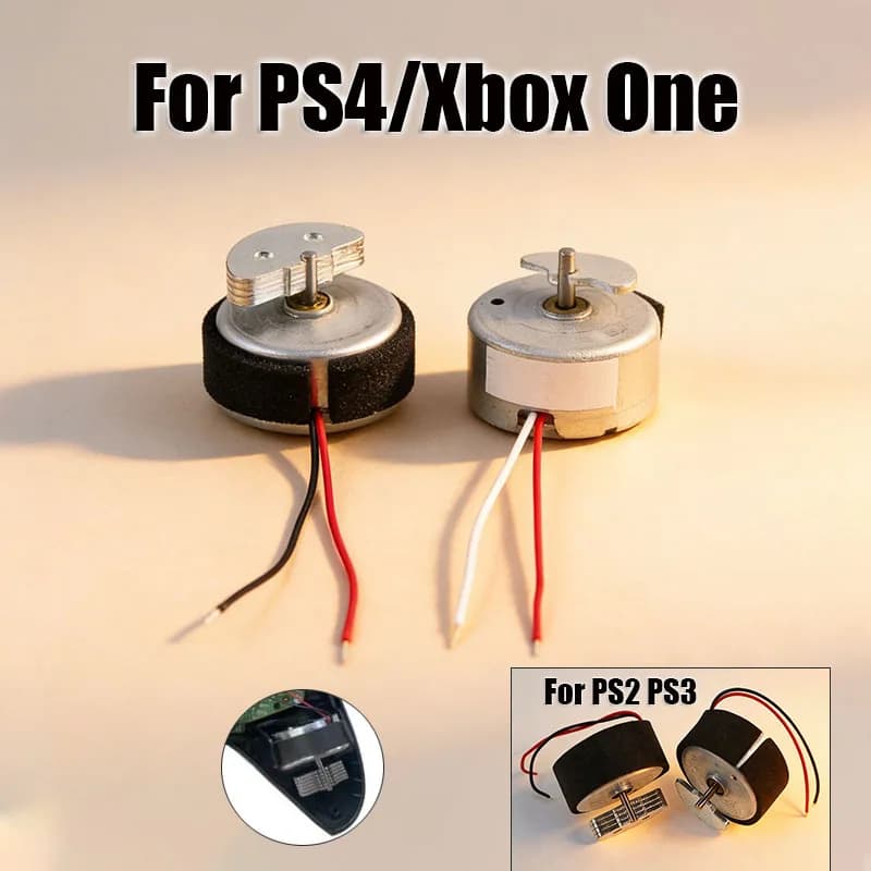 Set di Motori Vibranti per Controller Xbox One, PS4, PS3, PS2, Parti di Ricambio per Vibrazione Sinistra e Destra