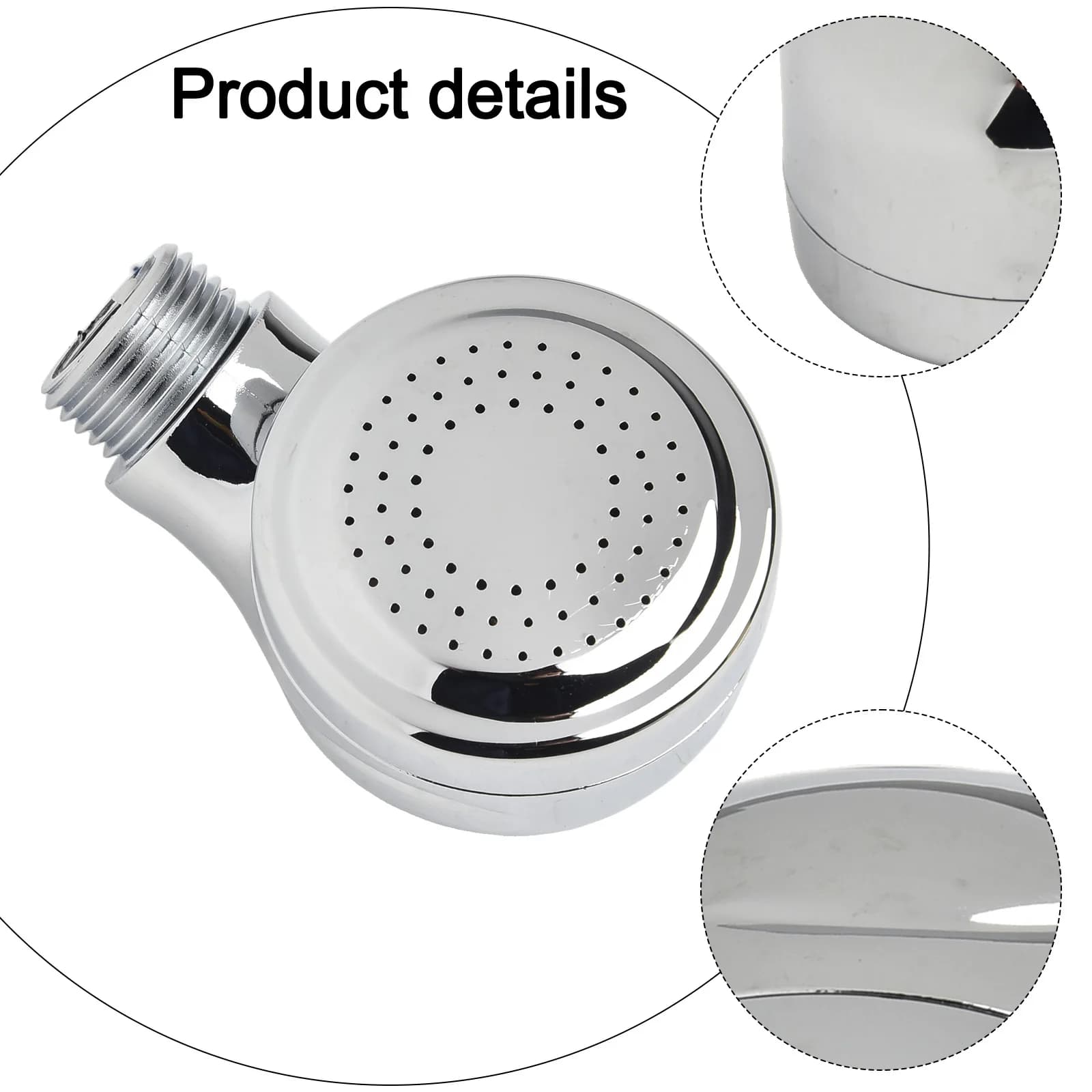 Caratteristiche Barbiere Ugello rubinetto Barbiere Contenuto del pacchetto bagno Soffione doccia Design a testa singola Barbiere