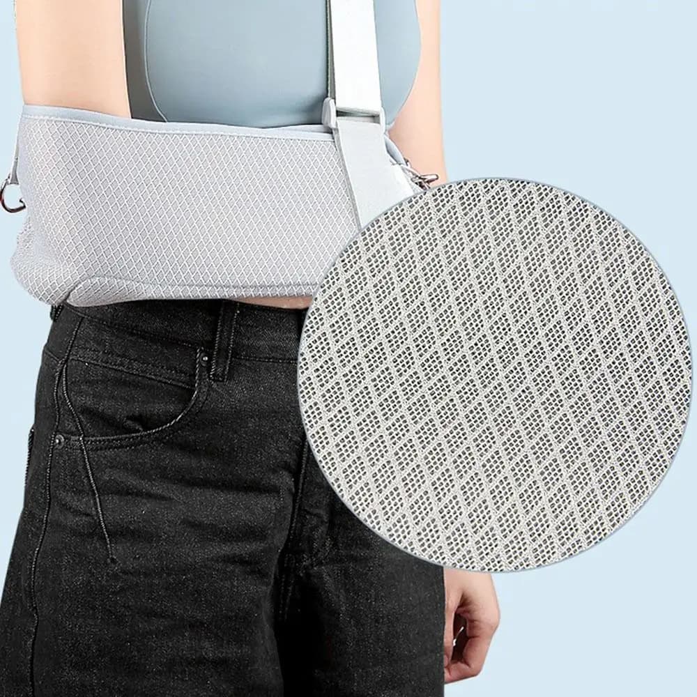 Tutore per imbracatura per braccio con cinturino regolabile Tutore per avambraccio per pallet staccabile traspirante Supporto per polso facile da indossare Protezione fissa per polso