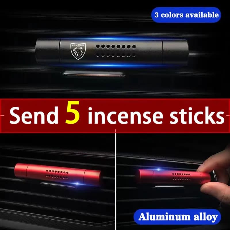 Automobile purificatore d'aria Solido diffusore di profumo asta Per Il Nuovo Peugeot 206 208 207 3008 308 2008 107 508 607 106 406 407 307 301