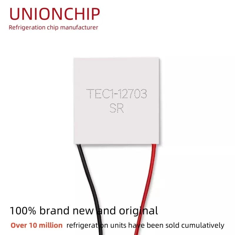 TEC1-12703 Nuovo chip di refrigerazione a semiconduttore 30x30MM Chip di refrigerazione per deumidificatore per frigorifero a bassa potenza