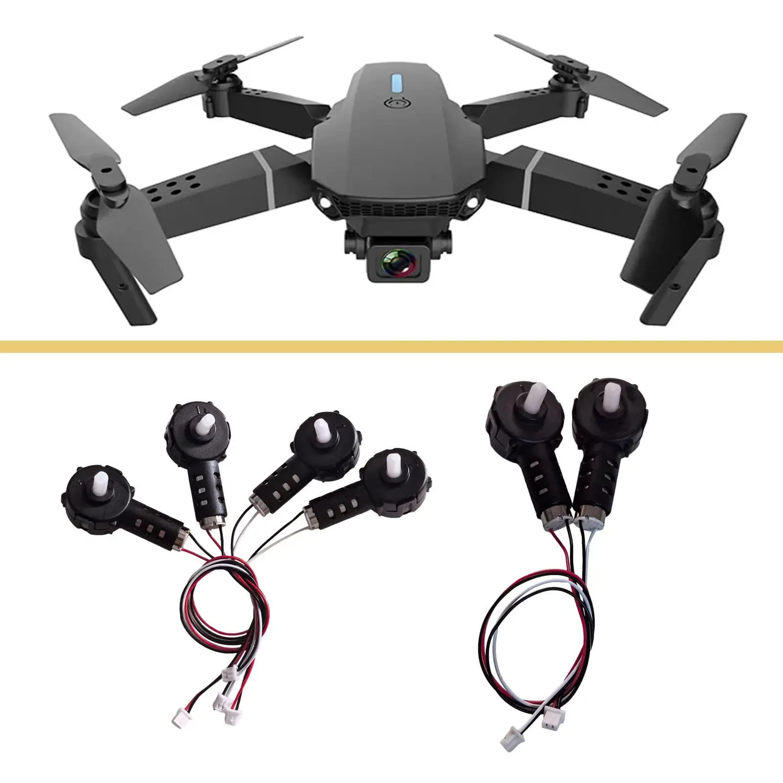 Componenti motore drone RC per kit di pezzi di ricambio drone fai-da-te modificati fai-da-te E88Pro