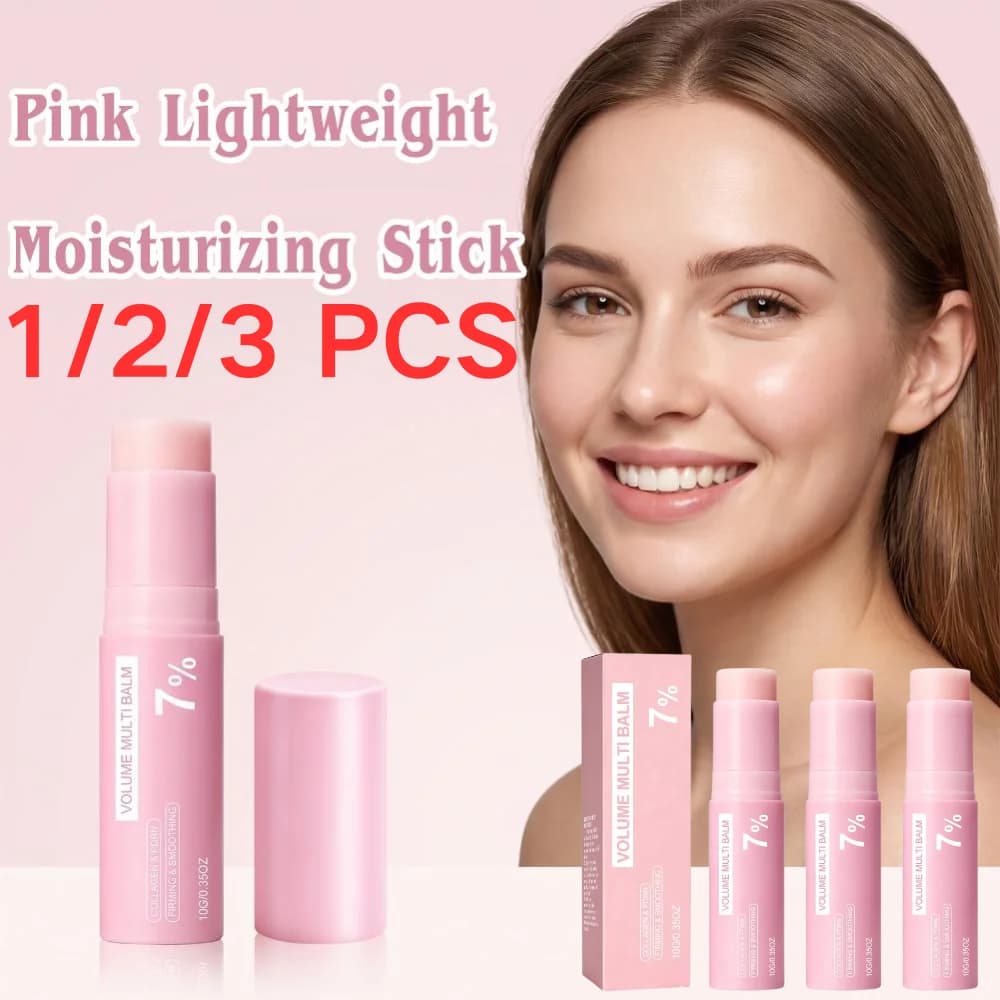1/2/3 PCS PDRN Pink Collagen Volume Multi Balm Stick Moisturizing Firming Cream to Reduce Fine Lines & Brighten Skin
