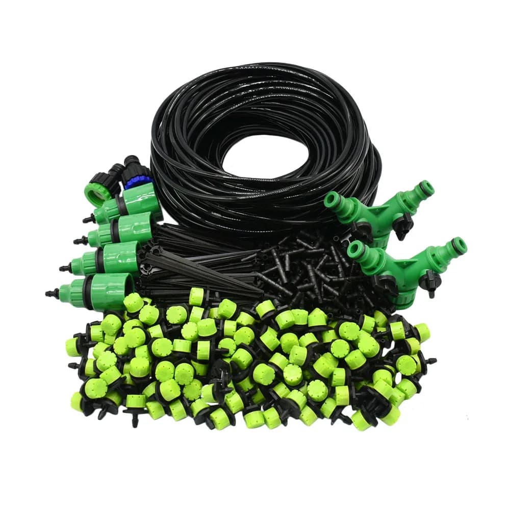 50M-5M DIY-Drip irrigation system Automatic irrigation Garden pipe Micro drip irrigation kit with adjustable drippers