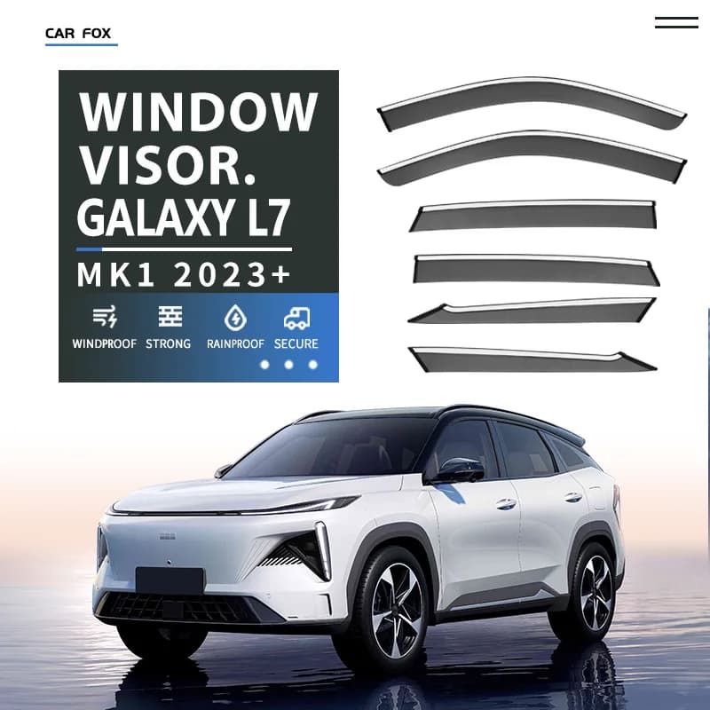 Per GEELY Galaxy L7 2023+ Finestra di Automobile Visiera Tenda Shelter Parabrezza Finestrino Laterale Pioggia Parasole Accessori Auto