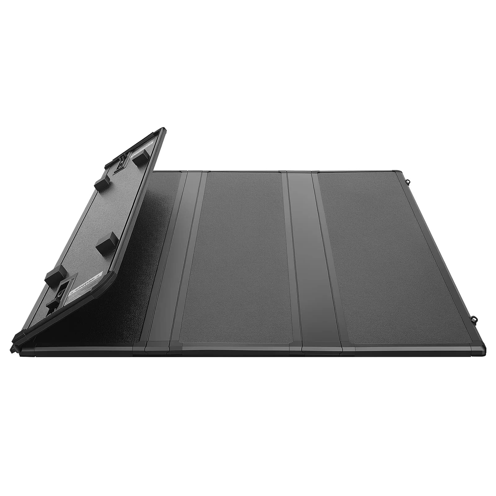 Tonneau Cover, Truck Bed Tonneau Cover, Ford F150 Tonneau Cover, Quad Fold Hard Folding, 5.5ft Bed, 67 inch, Aluminum, Black, Waterproof, UV Resistant, Fit for Ford F-150 2015 2016 2017 2018 2019 2020 2021 2022 2023 2024 2025 2026