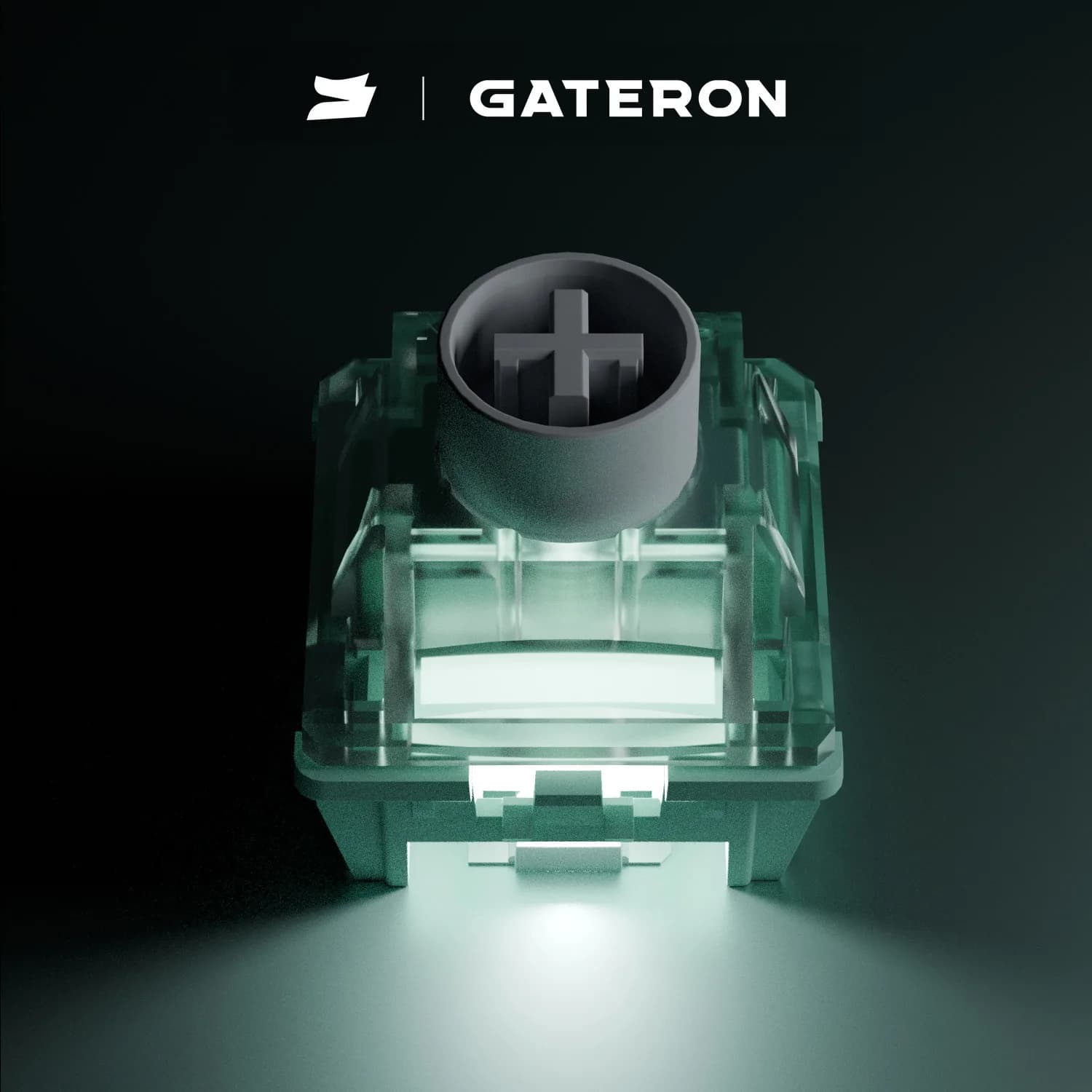 GATERON Magnetic Jade Ultra Linear Switch with Hall HE Sensor Effect at Restore Free for Gaming Magnetic Keyboard and Office