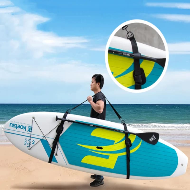 ISURE MARINE Cinghia per pagaia Cinghia fissa per tavola da surf Cinghia per tavola da surf regolabile Attrezzi per kayak
