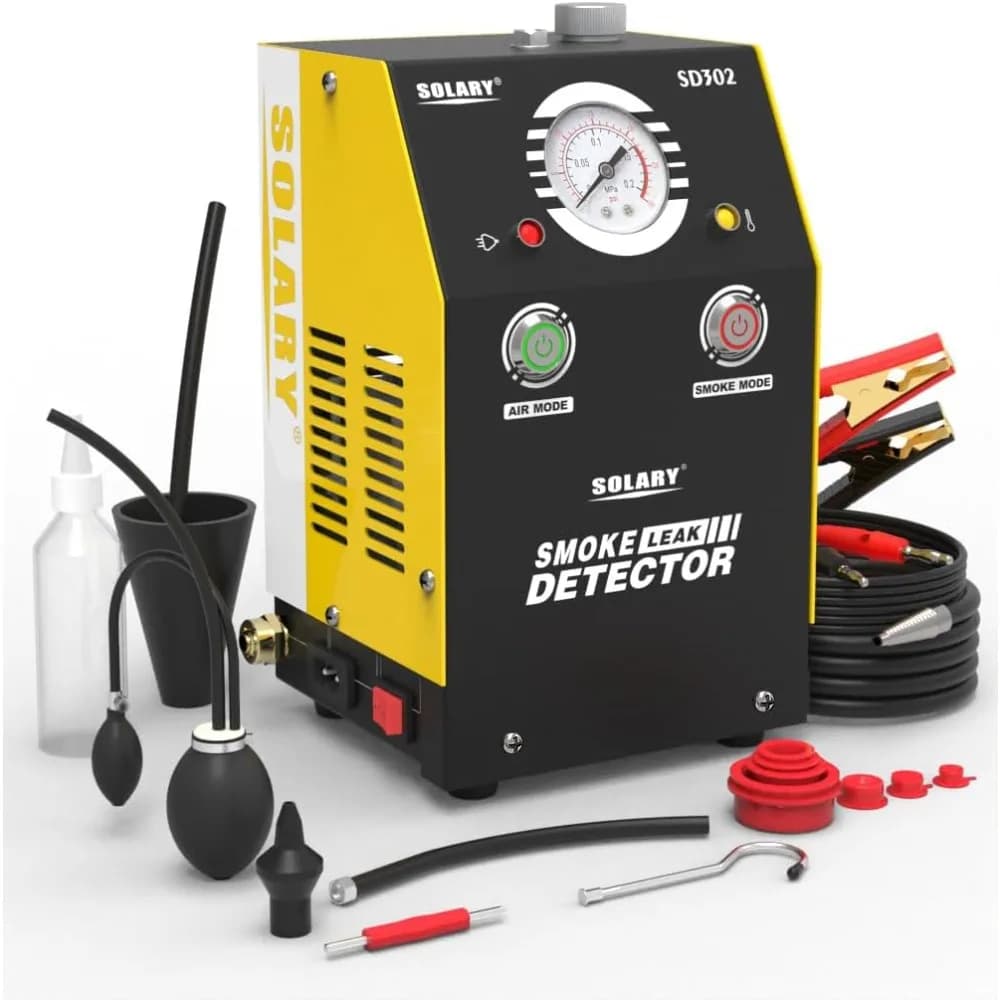 Macchina del fumo per auto - Tester del fumo automobilistico DC 12V EVAP per perdite di vuoto