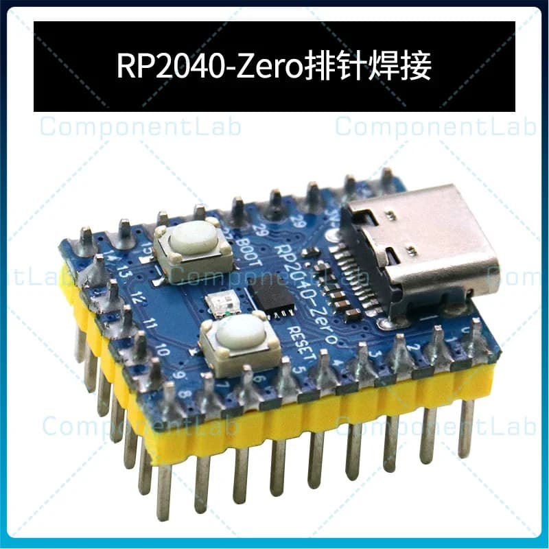 5-15 pezzi per scheda di sviluppo microcontrollore Raspberry Pi RP2040-Zero PICO con processore dual-core RP2040