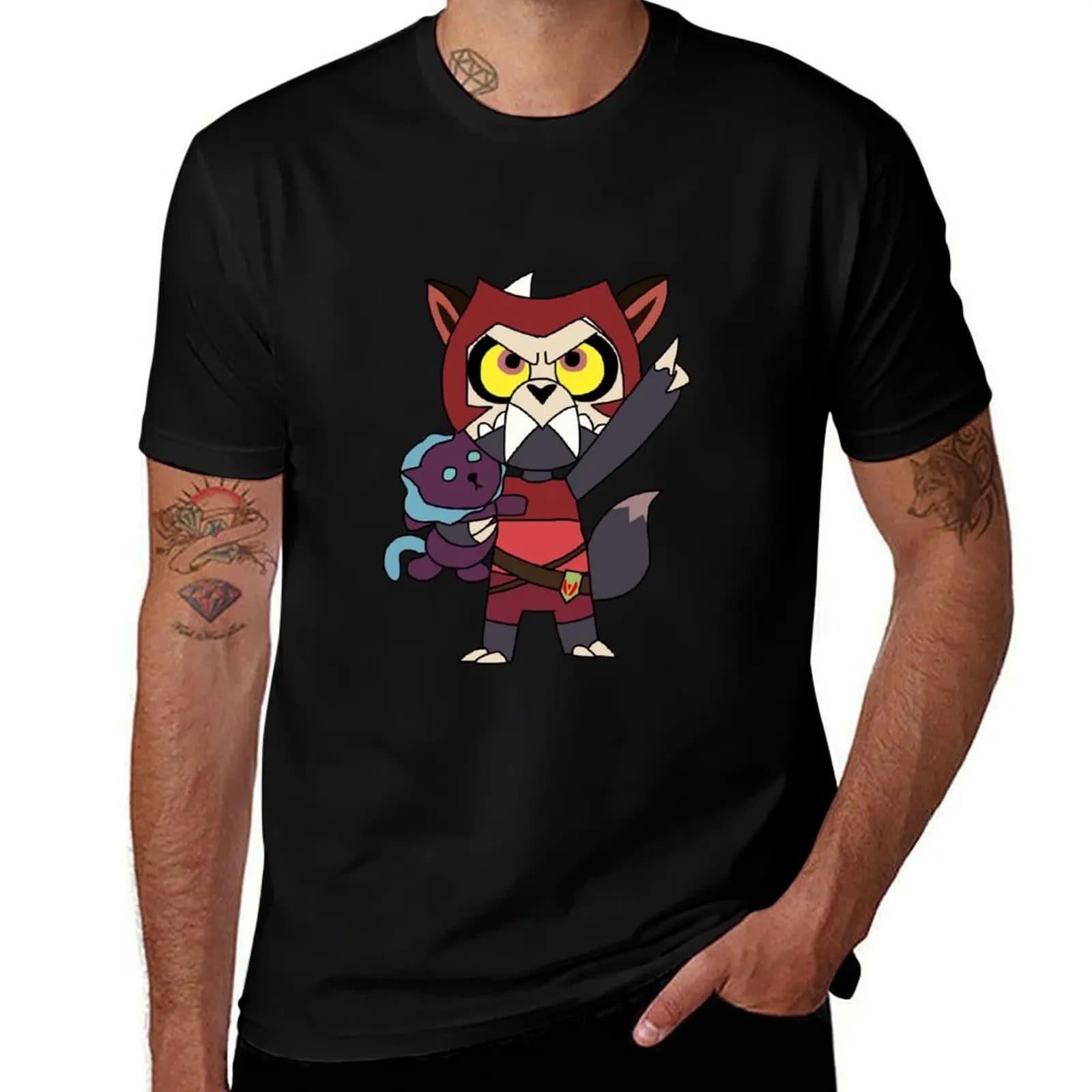 T-shirt King as catra T-shirt per le vacanze all'aperto