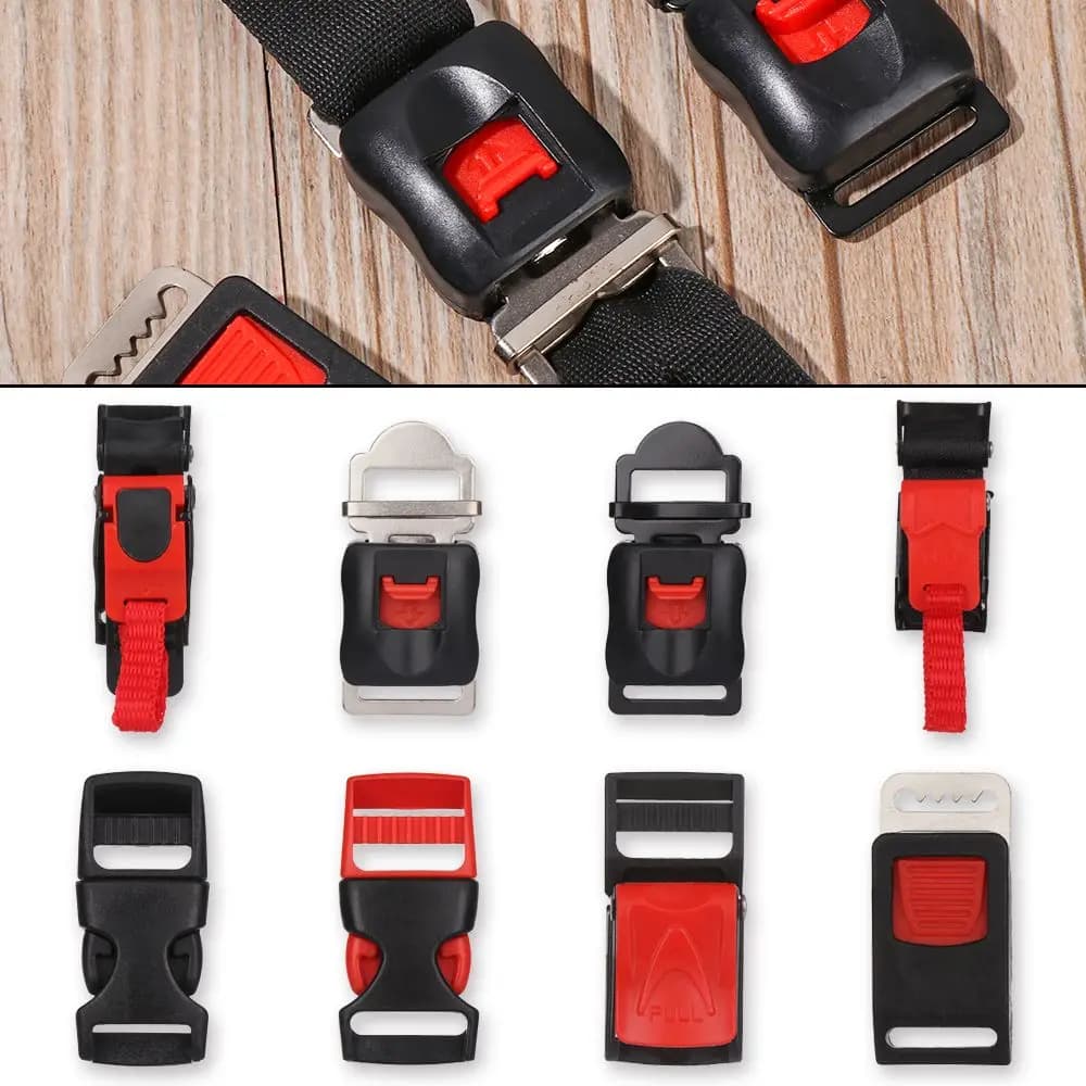 Motocross Chin Strap Outdoor Bicycle Helmets Buckle Speed Clip Sewing Bike Helmet Buckle Flexible Clip