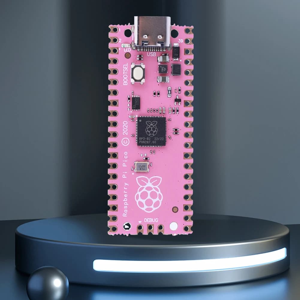 RP2040 processore Cortex-M0 + ad alte prestazioni per Raspberry Pi Pico Dual-Core 264KB ARM in esecuzione fino a 133 MHz con SPI/I2C/UART