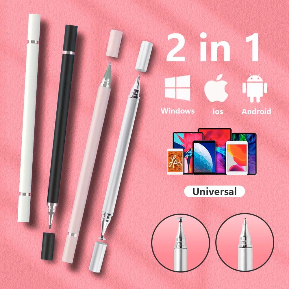 Penna touch universale per penna stilo per telefono per penna tablet touch screen Android per Lenovo iPad iPhone Xiaomi Samsung Apple Pencil
