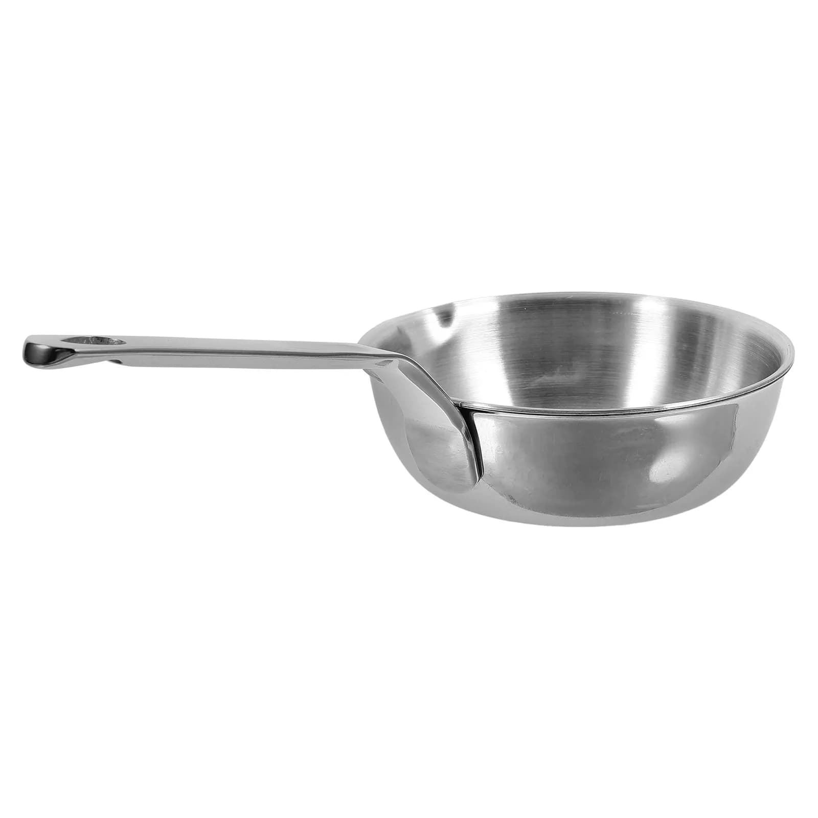Stainless Steel Plate 316, Mini Versatile Padella for Omelette, Eggs, Pancake, Dissolve the Burro, Sana Cooking