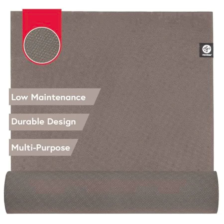 Tappetino da yoga X Yoga Mat 71" - Tappetino fitness ad alte prestazioni da 5 mm, design resistente, per yoga all'aperto, stretching, 71 x 24 pollici