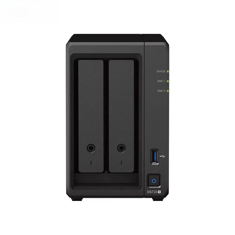 DS723 + server di archiviazione di rete NAS dual-core a 2 bit, condivisione di backup dati