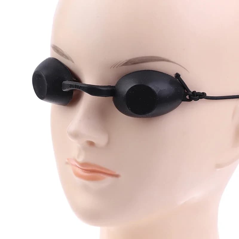 Black Safety Glasses Protective eyeglasses for glasses with laser light IPL Beauty Clinic Eye Protection
