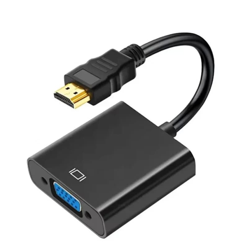 YY+for HDTV to VGA AudioVideo Cable Converter Adapter for hdmi Laptop Projector
