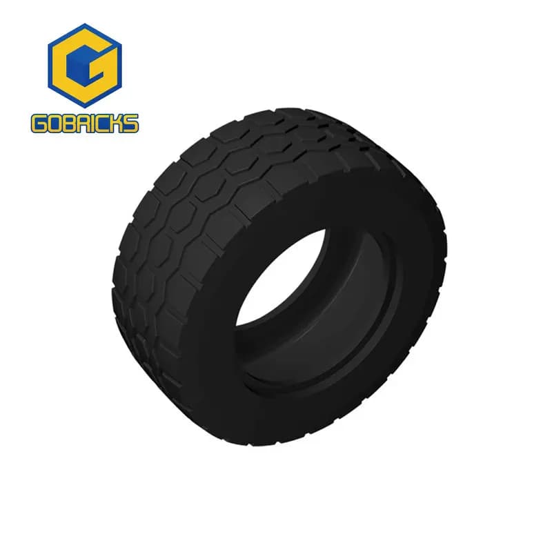 Gobricks 1 pz pneumatico 49.5x20 compatibile con 15413 giocattoli per bambini regali assemblare blocchi di costruzione tecnico fai da te mattoni giocattolo