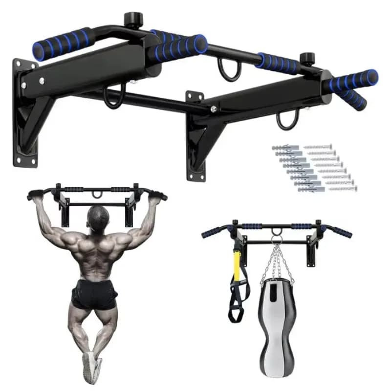 Barra per Trazioni a Muro 4 in 1 Multifunzionale per Allenamento Indoor e Palestra Domestica