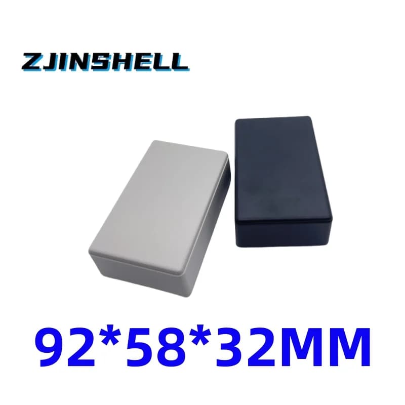 1 pz custodia scatola di plastica circuito progetto elettronico 92x58x32mm scatole di giunzione filo fai da te