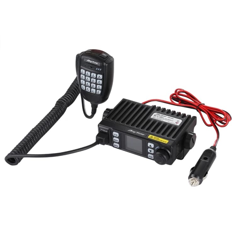 Vendita calda AnyTone AT-779UV Radio mobile VHF / UHF Dual Band 200CH 25W FM Mobile Car Radio Walkie Talkie
