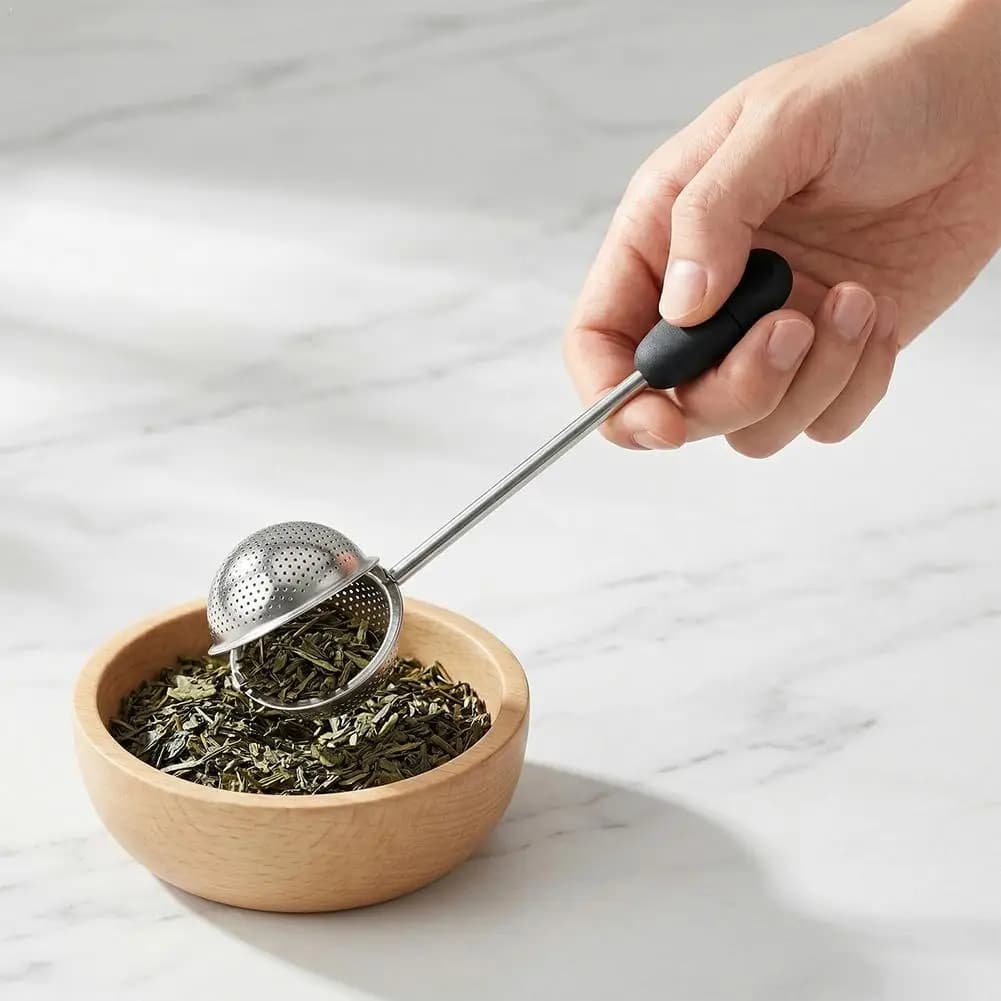 Teapot Mesh Tea Infuser Strainer Stainless Steel Reusable Metal Tea Bag Filter Ball Diffuserfor Mug Teaware 360 Rotation Infuser