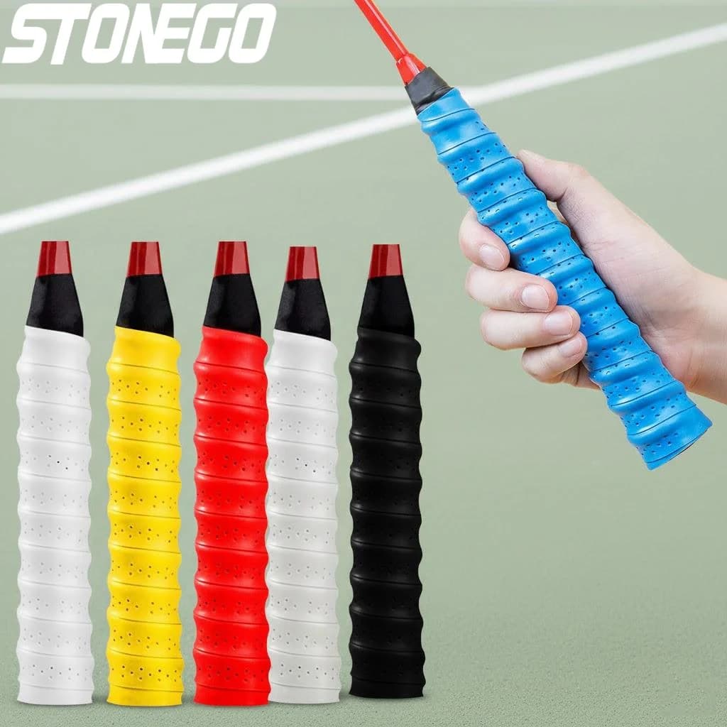 Absorbent Tape Tennis Rack, Anti-slip for Badminton and Tennis Rackets, Opaque Tape for Handle