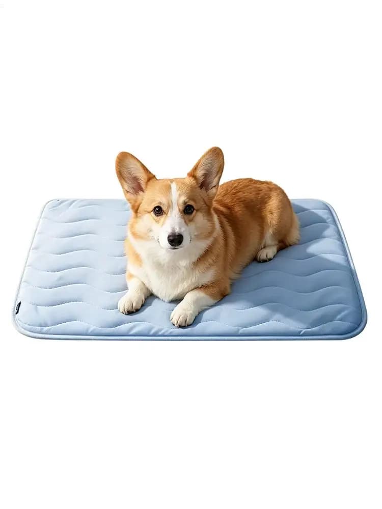 Dog Cooling Mat Indoor Non Slip Breathable Pet Supplies Large Cooling Bed for Dogs for Indoor Outdoor Home Balcony Travel