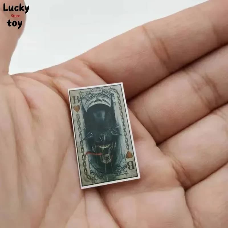 Collezione di giocattoli modello di carte da poker in carta in scala 1/6 per scene accessorie per bambole Action Figure da 12 pollici