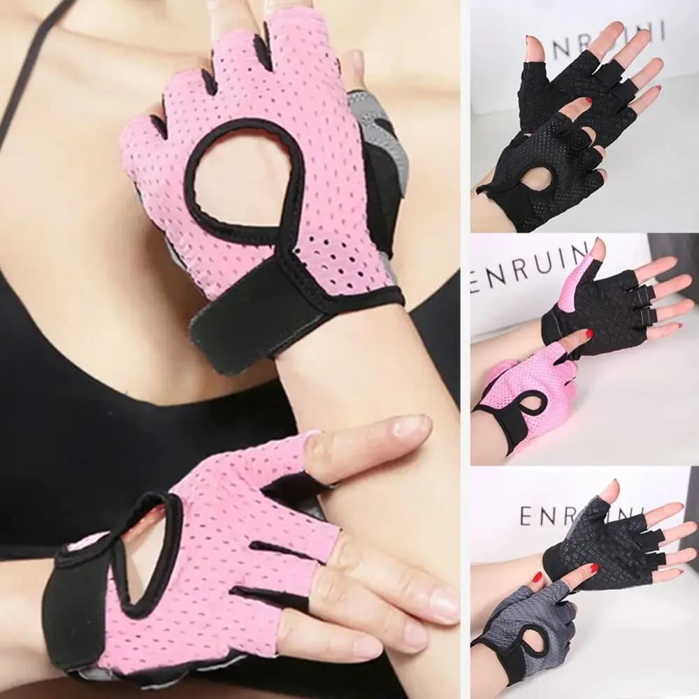 Cycling Gloves for Bodybuilding Exercise Breathable Sports Gloves Anti-slip Gym Training Gloves Man Woman