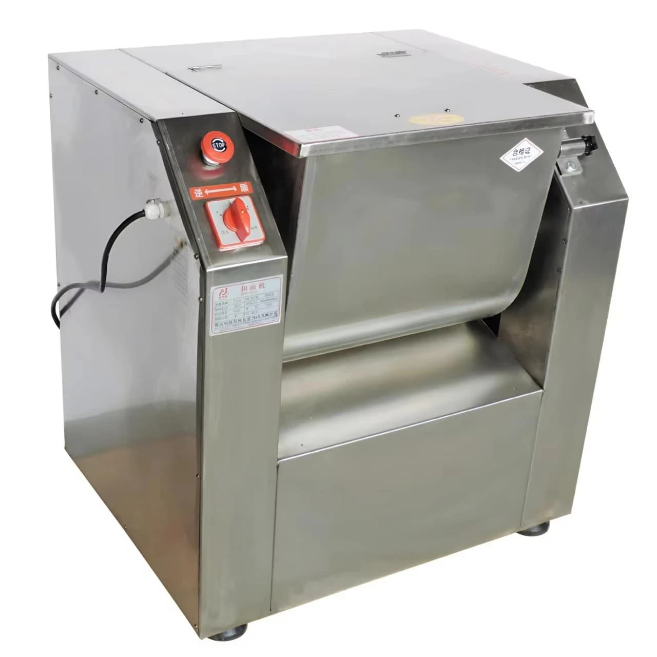 Impastatrice verticale automatica per pasta da 25 kg Impastatrice per pane e pasta per farina domestica