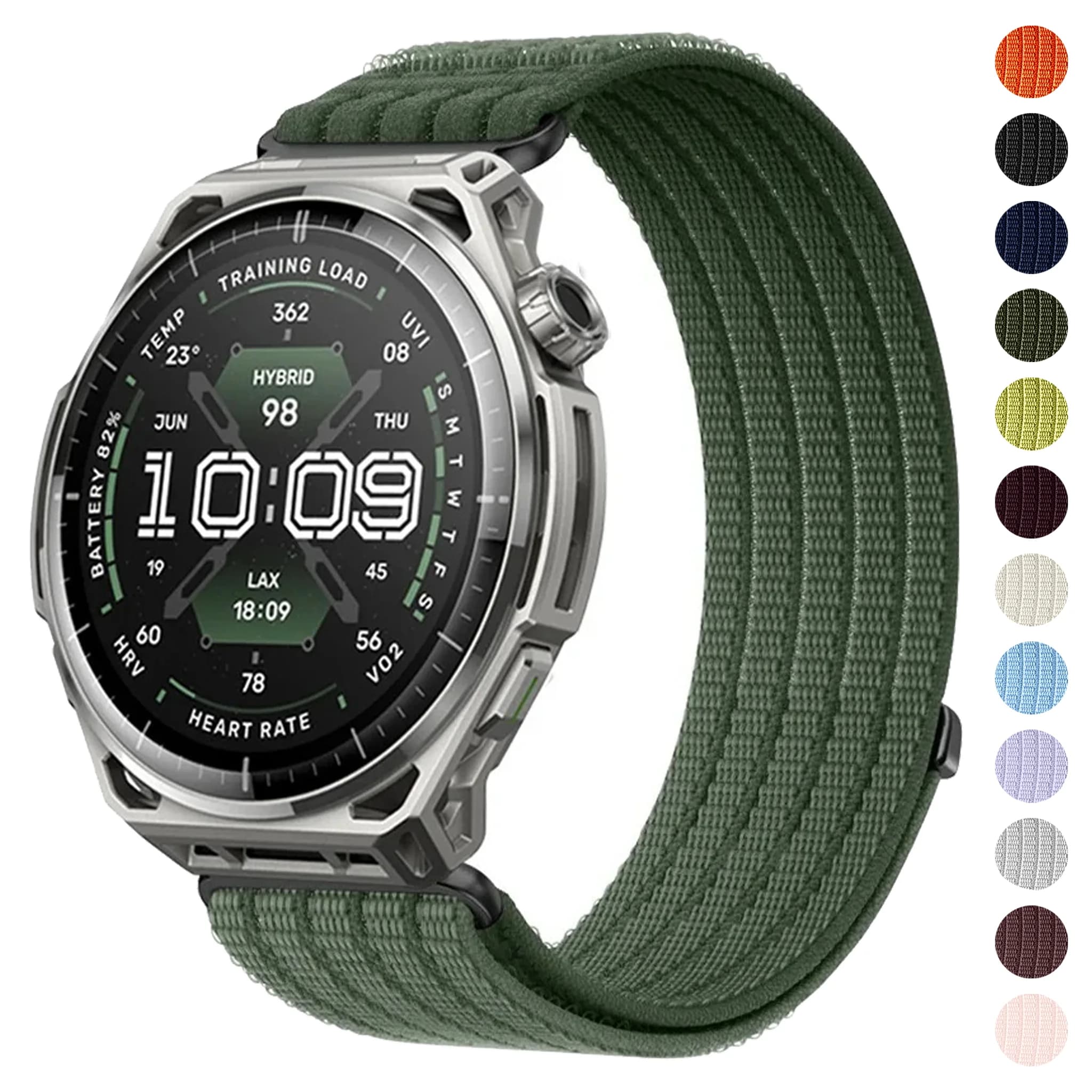 Nylon Braided Strap For Amazfit Balance 3 2/Bip Max 6 5 22mm 20mm WatchBand For Active 3 2 Max/GTS 4 2 mini 3/GTR 4 3 2 Bracelet