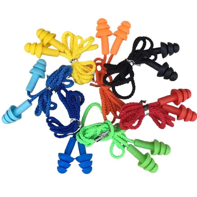 Soft Ear Caps Silicone Waterproof Ear Caps Noiseproof Ear Guards for Diving Accessories for Pool Ear Caps