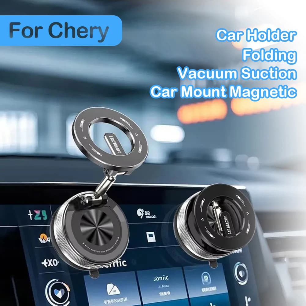 La ventosa meccanica del vuoto del supporto magnetico del telefono dell'auto ruota 360 ° Per Chery Omoda 5 C5 E5 T34 FX 2022 2024 2023 2025 2026 EV