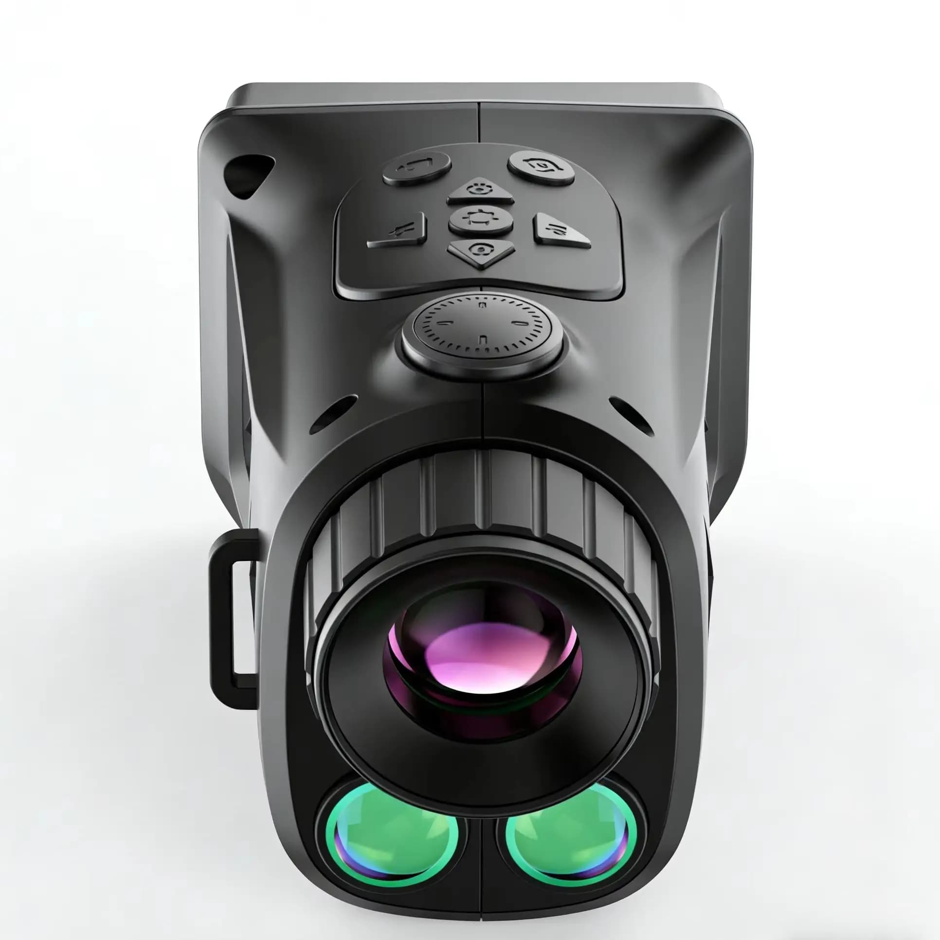 Binocolo con ricarica USB-C - Zoom digitale 10x e 18x, display HD, perfetto per il campeggio