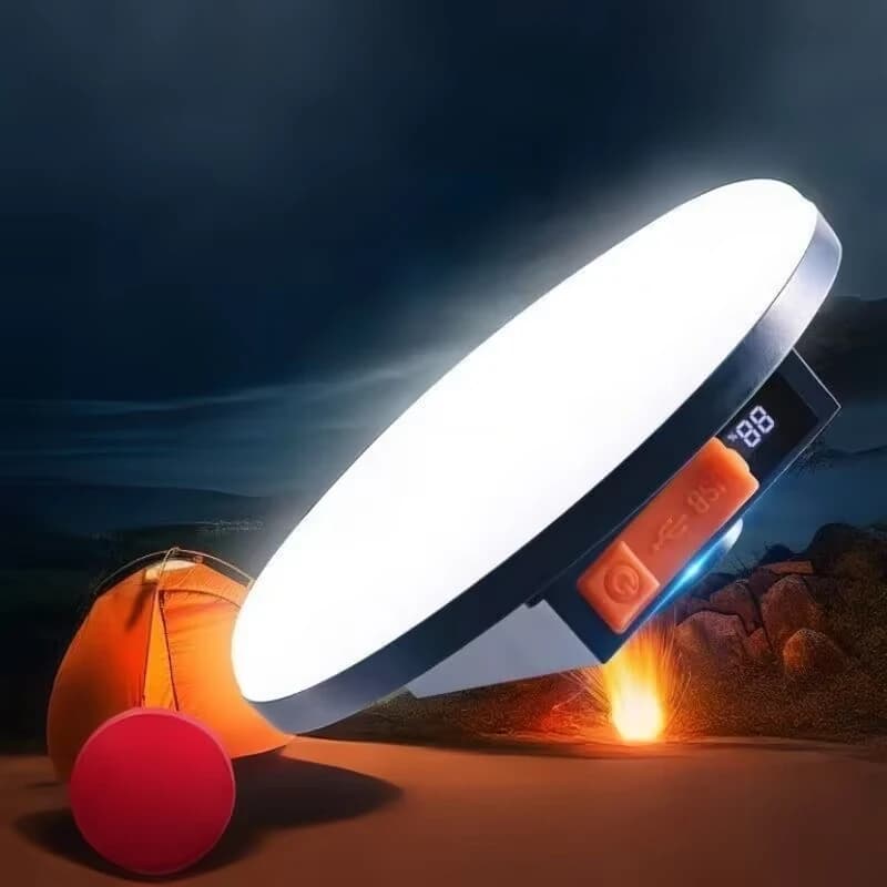 Lampada da tenda portatile per esterni 13200mAh 300W Lanterna da campeggio a LED ricaricabile Luce forte Luce di manutenzione magnetica Impermeabile