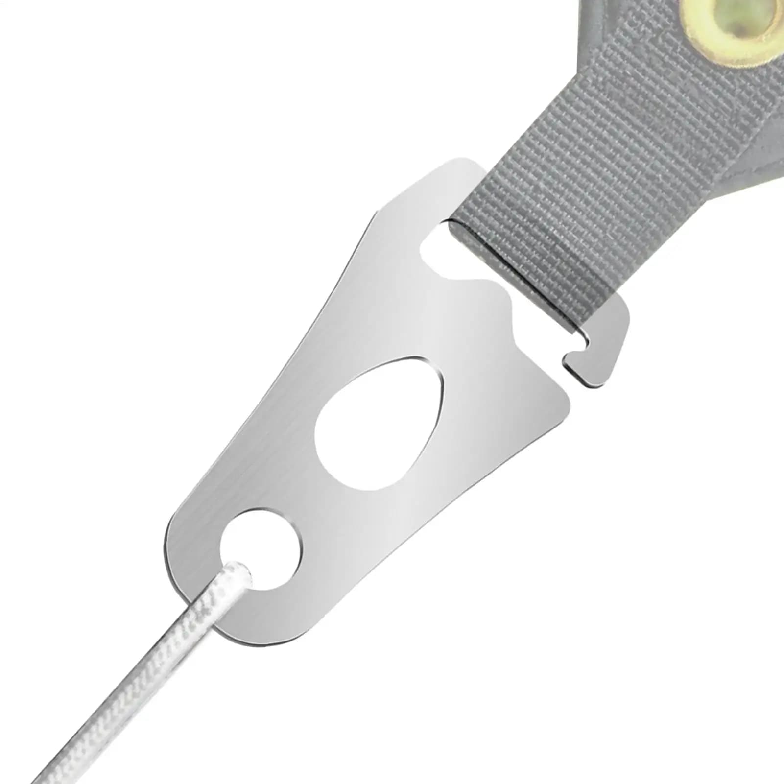 Rope Tensioner/Tent Wind Rope Buckle/Camping Tent Guyline Cord/Guyline Wind Rope Cord/Knotting Buckle/Fastener Rope