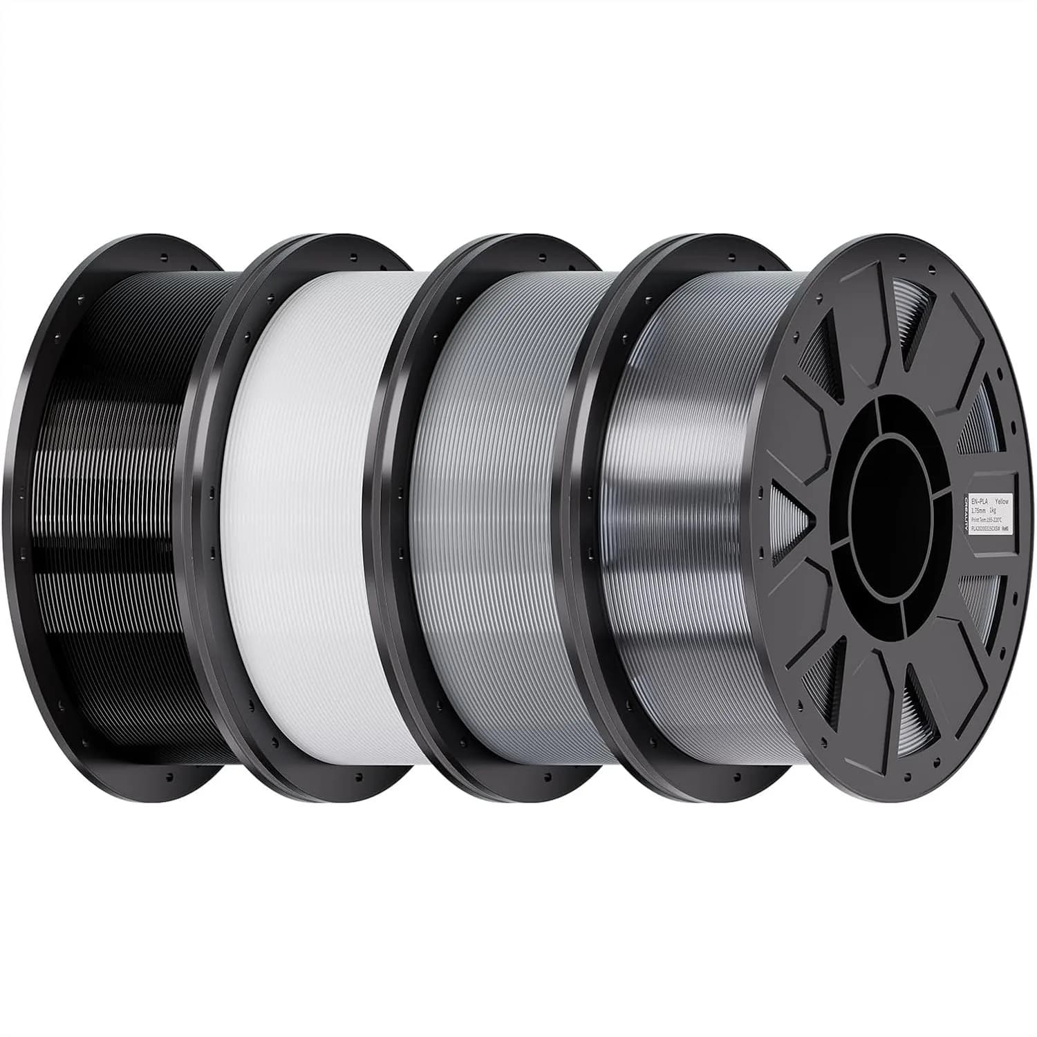 Filamento PETG per Stampante 3D 1.75mm 4KG (8.8lbs), Alta Precisione, Elevata Resistenza, Inodore, Migliore Flusso, Impermeabile