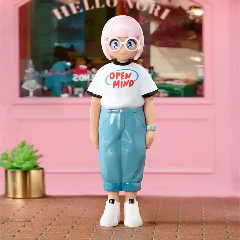 POP MART HELLO NORI Serie Scatola Cieca Giocattoli Guess Bag Scatola Mistery Mistery Caixa Action Figure Surpresa Modello Carino Compleanno