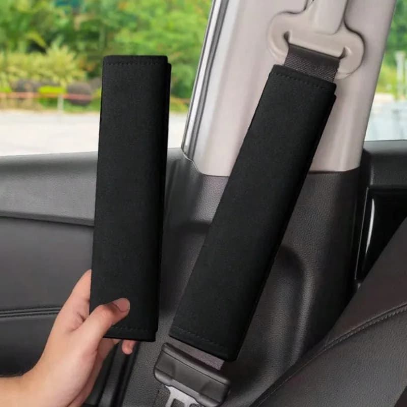 2 car seat belt bearings. Unisex protective cover for car seat belts, soft, comfortable and breathable