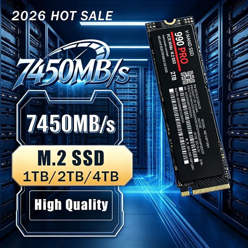 The new 990 Pro M2 Solid State Drive SSD 2026 HOT SALE 1TB/2TB/4TB NGFF High Speed and Stable for desktop notebooks