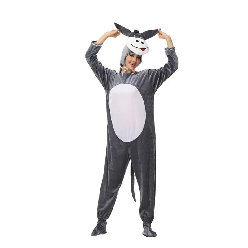 Anime Cosplay Parco divertimenti Spettacolo per bambini Cosplay Asino Tutina Costumi per bambole animali 72°