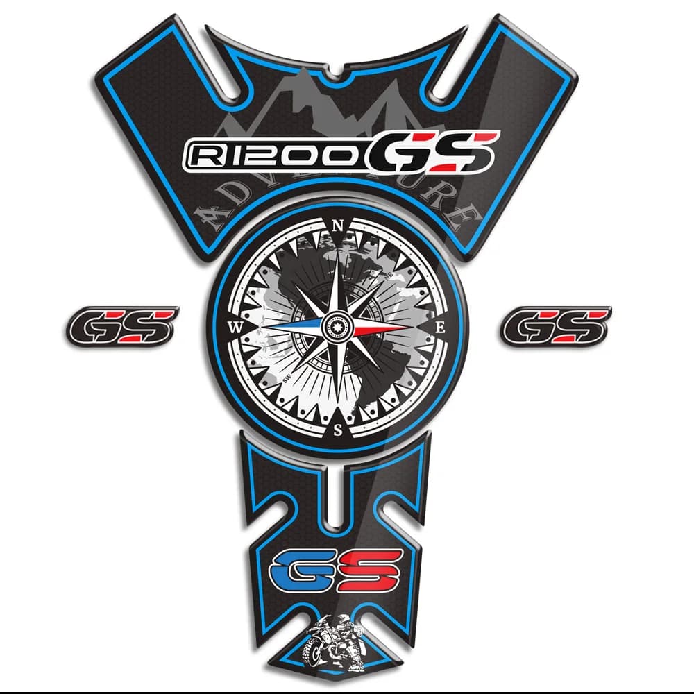 Kit Adesivi Protettivi per Serbatoio Moto BMW R1200GS R1200 R 1200 GS GSA ADV Adventure