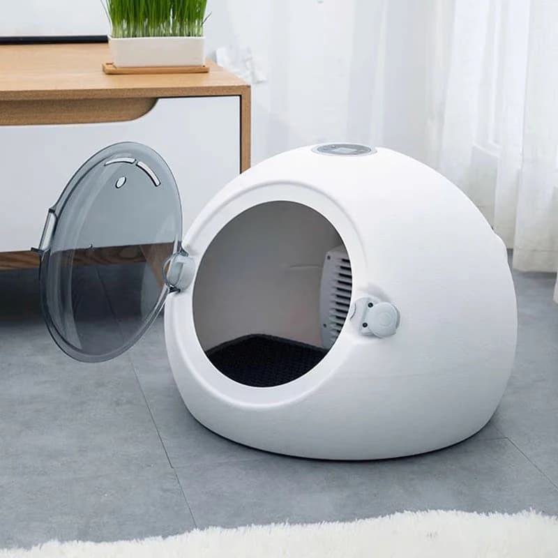 Scatola di asciugatura intelligente per animali domestici Scatola di asciugatura automatica Asciugacapelli da bagno per cani e gatti per il bagno domestico alto