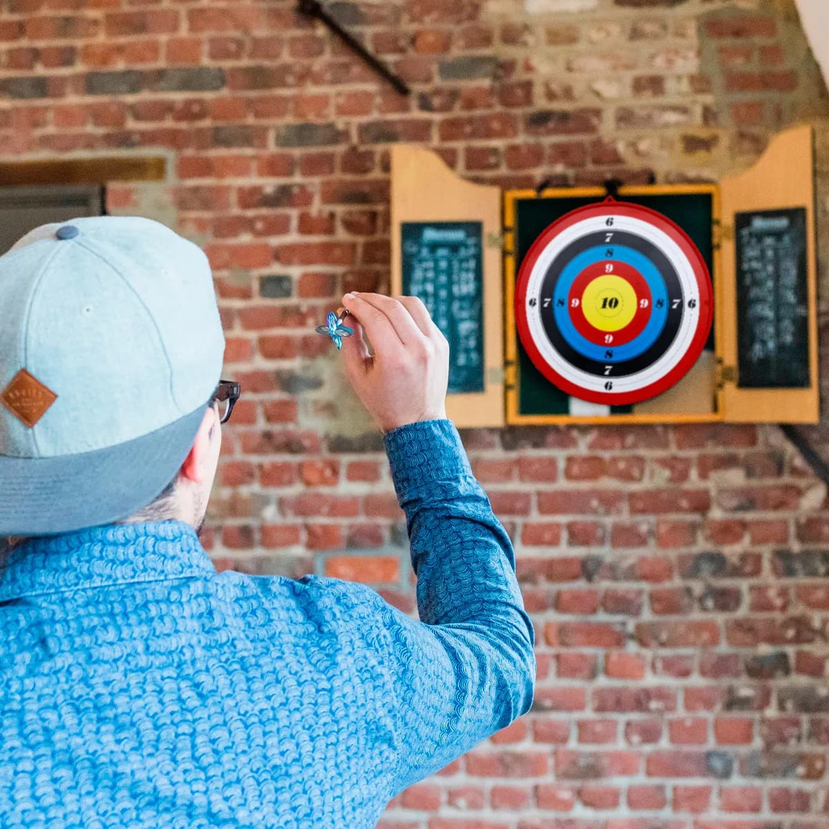 1Pcs Kids Archery Target 41Cm Diameter Plastic Practice Target with Suction Cup for Home Garden Arrow Shooting Skill Building