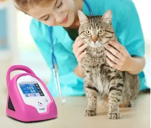 Sistema di monitoraggio veterinario Suntech Vet20 in offerta speciale, monitor per la pressione sanguigna degli animali domestici.