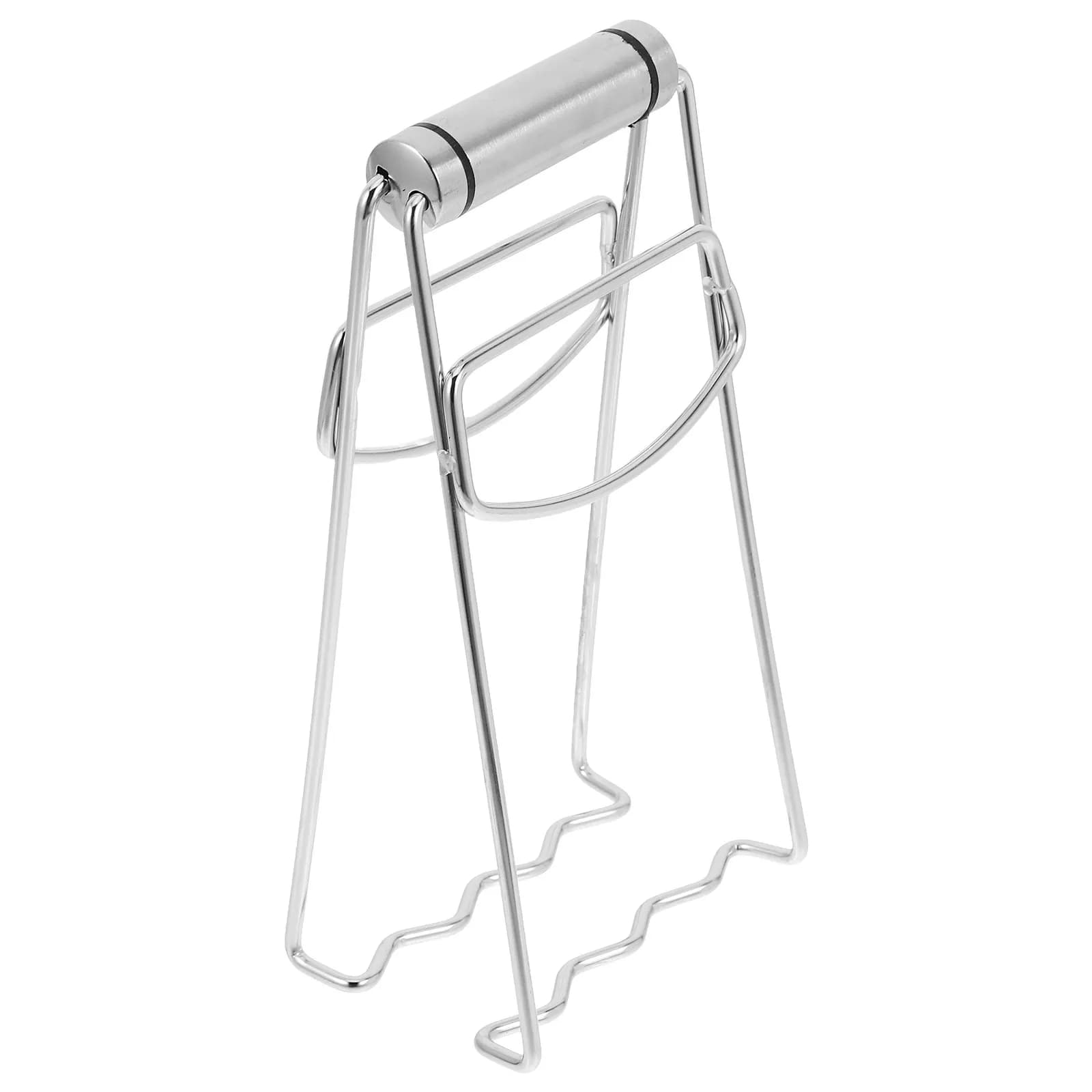 Stainless Steel Anti Scald Dish Plate Clip Bowl Gripper for Hot Microwave Oven Air Fryer Pans Pizza Pan Retriever Tongs Kitchen